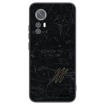 Picasee crna silikonska maskica za Xiaomi 12 - SCRATCH