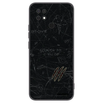 Picasee crna silikonska maskica za Xiaomi Redmi 10C - SCRATCH