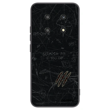 Picasee crna silikonska maskica za Honor Magic4 Lite 5G - SCRATCH