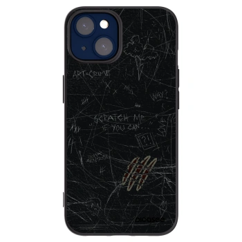 Picasee crna silikonska maskica za Apple iPhone 14 - SCRATCH