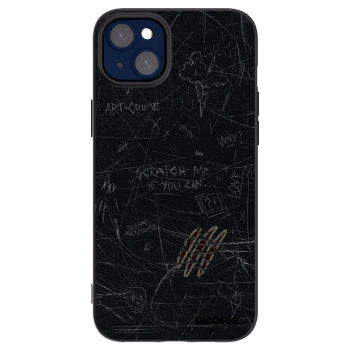 Picasee crna silikonska maskica za Apple iPhone 14 Plus - SCRATCH