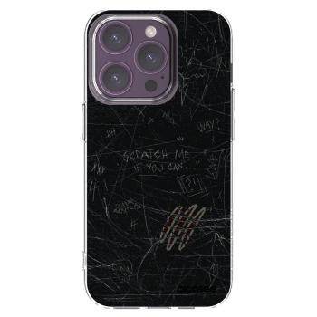 Picasee silikonska prozirna maskica za Apple iPhone 14 Pro - SCRATCH