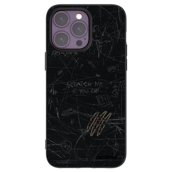 Picasee crna silikonska maskica za Apple iPhone 14 Pro Max - SCRATCH
