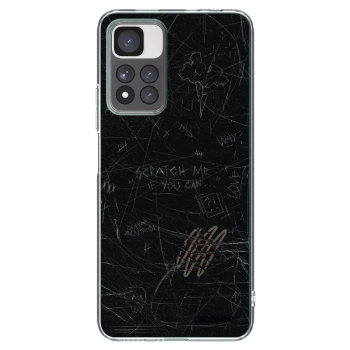 Picasee silikonska prozirna maskica za Xiaomi Redmi Note 11 Pro+ 5G - SCRATCH