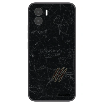 Picasee crna silikonska maskica za Xiaomi Redmi A1 - SCRATCH