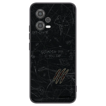 Picasee crna silikonska maskica za Xiaomi Poco X5 - SCRATCH