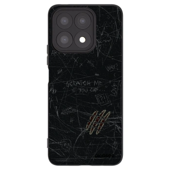 Picasee crna silikonska maskica za Honor X8a - SCRATCH