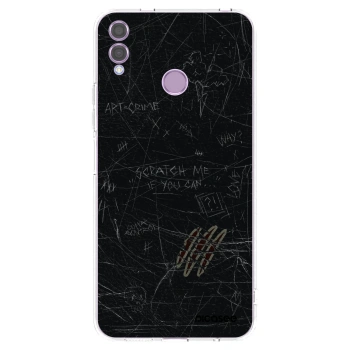 Picasee silikonska prozirna maskica za Honor 8X - SCRATCH