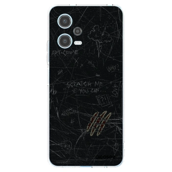 Picasee silikonska prozirna maskica za Xiaomi Redmi Note 12 5G - SCRATCH
