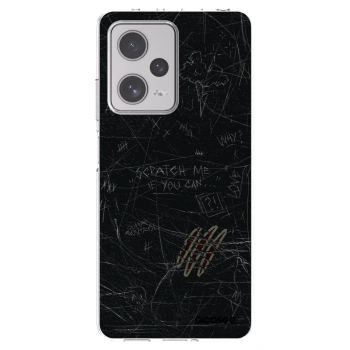 Picasee silikonska prozirna maskica za Xiaomi Redmi Note 12 Pro+ 5G - SCRATCH