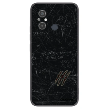 Picasee crna silikonska maskica za Xiaomi Redmi 12C - SCRATCH