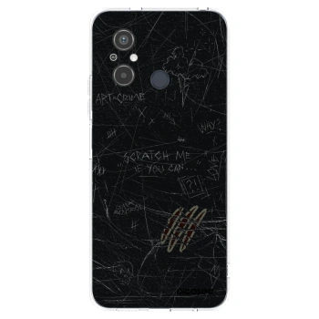 Picasee silikonska prozirna maskica za Xiaomi Redmi 12C - SCRATCH