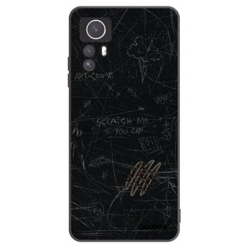 Picasee crna silikonska maskica za Xiaomi Redmi Note 12S - SCRATCH