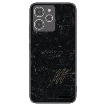 Picasee crna silikonska maskica za Xiaomi Redmi 12 4G - SCRATCH