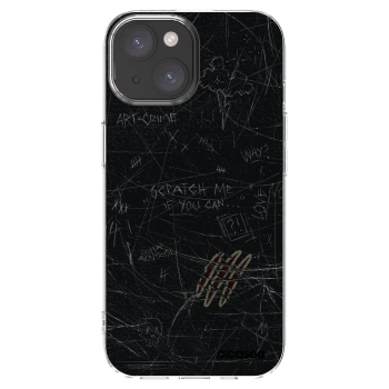 Picasee silikonska prozirna maskica za Apple iPhone 15 - SCRATCH