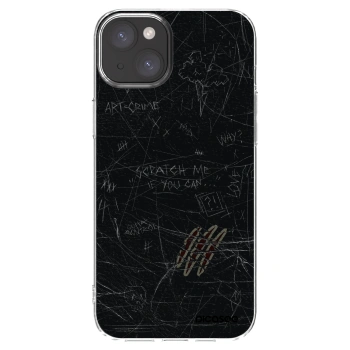Picasee silikonska prozirna maskica za Apple iPhone 15 Plus - SCRATCH