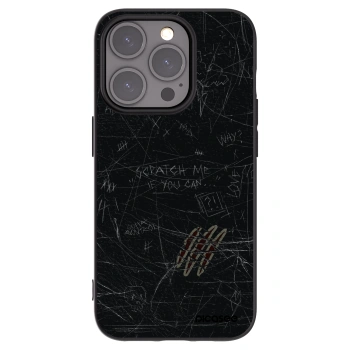 Picasee crna silikonska maskica za Apple iPhone 15 Pro - SCRATCH
