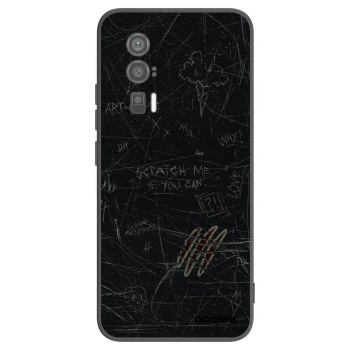 Picasee crna silikonska maskica za Xiaomi Poco F5 Pro 5G - SCRATCH