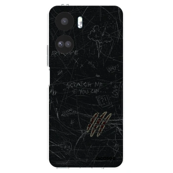 Picasee silikonska prozirna maskica za Honor 90 Lite 5G - SCRATCH