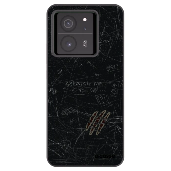 Picasee crna silikonska maskica za Xiaomi 13T - SCRATCH