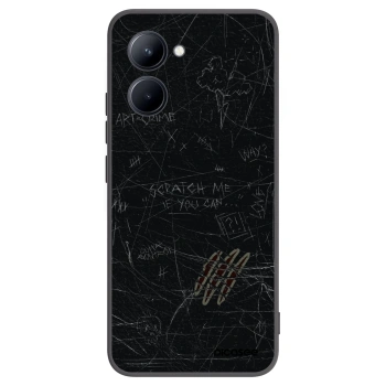 Picasee crna silikonska maskica za Realme C33 (2023) - SCRATCH