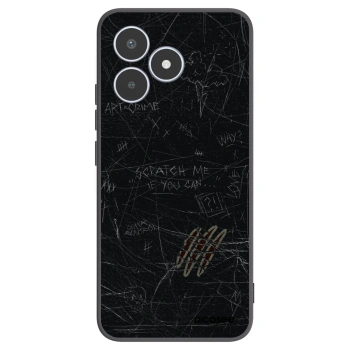 Picasee crna silikonska maskica za Realme C53 - SCRATCH