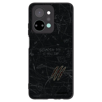 Picasee crna silikonska maskica za Honor X7a - SCRATCH