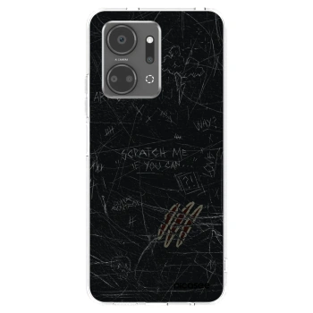 Picasee silikonska prozirna maskica za Honor X7a - SCRATCH