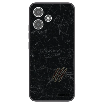Picasee crna silikonska maskica za Xiaomi Redmi 12 5G - SCRATCH