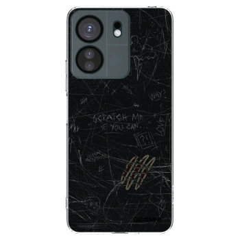 Picasee silikonska prozirna maskica za Xiaomi Redmi 13C 4G - SCRATCH