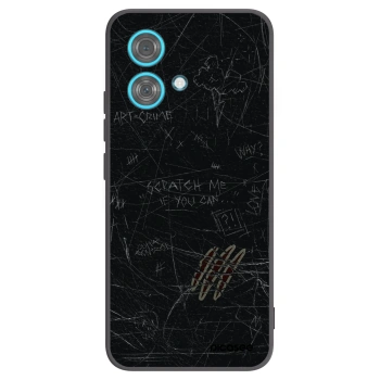 Picasee crna silikonska maskica za Motorola Edge 40 Neo - SCRATCH