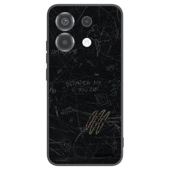 Picasee crna silikonska maskica za Xiaomi Poco X6 - SCRATCH