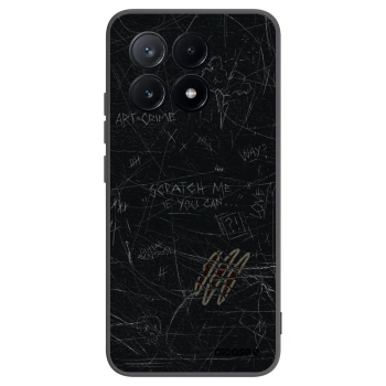 Picasee crna silikonska maskica za Xiaomi Poco X6 Pro - SCRATCH