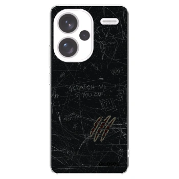 Picasee silikonska prozirna maskica za Xiaomi Redmi Note 13 Pro+ 5G - SCRATCH