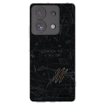 Picasee silikonska prozirna maskica za Xiaomi Redmi Note 13 Pro 4G - SCRATCH