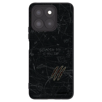 Picasee crna silikonska maskica za Honor X8b - SCRATCH