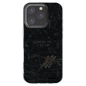 Picasee silikonska prozirna maskica za Apple iPhone 16 Pro - SCRATCH