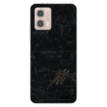 Picasee silikonska prozirna maskica za Motorola Moto G53 5G - SCRATCH