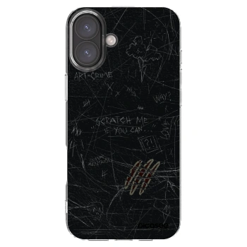 Picasee silikonska prozirna maskica za Apple iPhone 16 Plus - SCRATCH