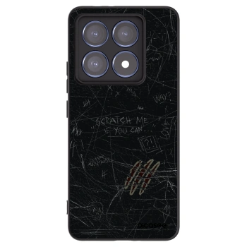 Picasee crna silikonska maskica za Xiaomi 14T Pro - SCRATCH