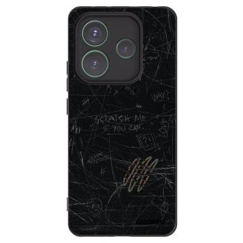 Picasee crna silikonska maskica za Xiaomi Redmi Note 14 5G - SCRATCH