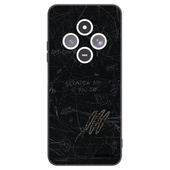 Picasee crna silikonska maskica za Xiaomi Redmi 14C - SCRATCH