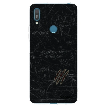 Picasee silikonska prozirna maskica za Huawei Y7 2019 - SCRATCH