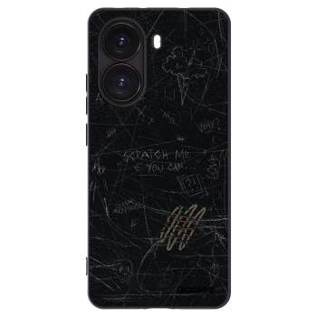 Picasee crna silikonska maskica za Xiaomi Poco X7 Pro 5G - SCRATCH