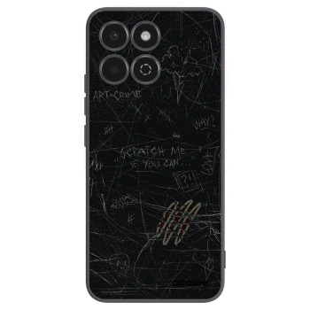 Picasee crna silikonska maskica za Honor 200 Smart 5G - SCRATCH