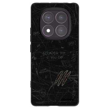 Picasee crna silikonska maskica za Xiaomi Redmi Note 14 Pro 4G - SCRATCH