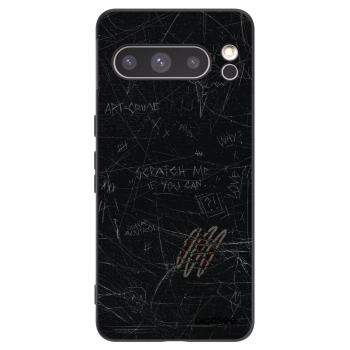 Picasee crna silikonska maskica za Google Pixel 8 Pro - SCRATCH