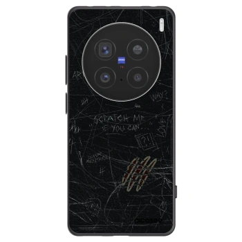 Picasee crna silikonska maskica za Vivo X200 Pro - SCRATCH