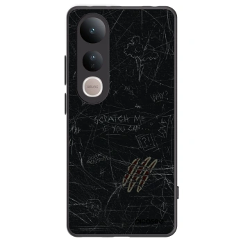Picasee crna silikonska maskica za Vivo V50 Lite 5G - SCRATCH