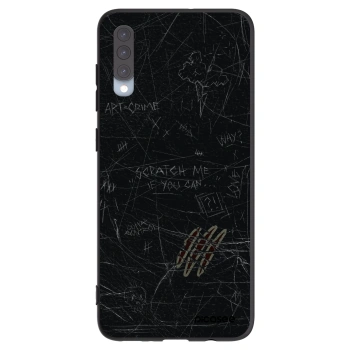 Picasee crna silikonska maskica za Samsung Galaxy A70 A705F - SCRATCH
